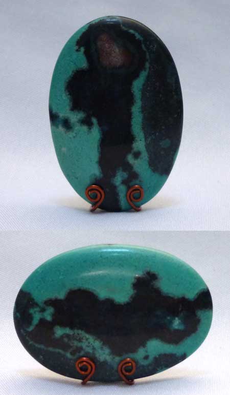 Indonesia gem of Chrysocolla
