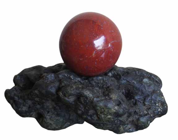 Indonesian Red Jasper Sphere Ball