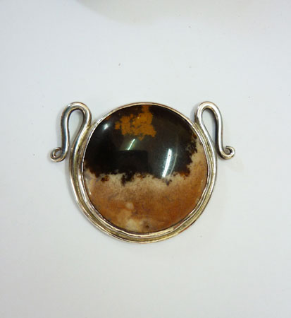 Indonesian Jasper Silver pendant