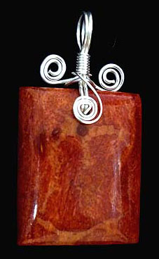 Red Coral Pendant